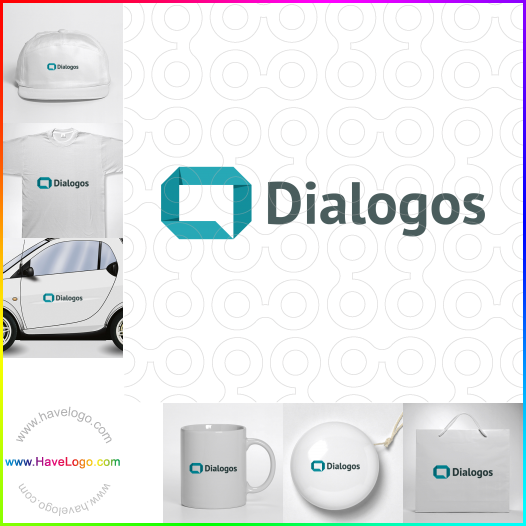Compra un diseño de logo de diálogo 49741