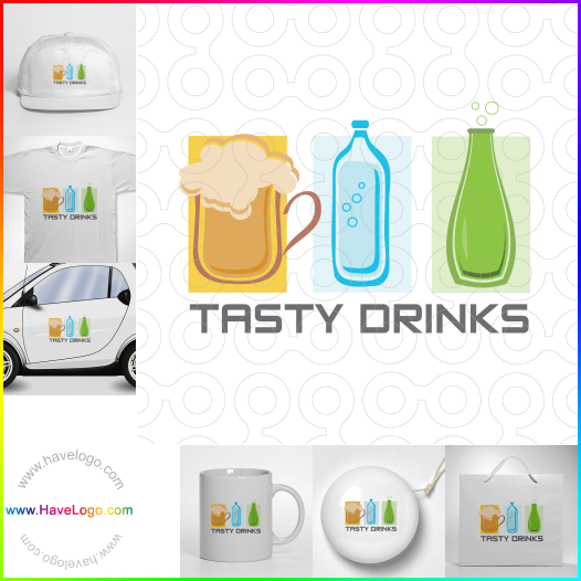 Compra un diseño de logo de bebidas 36756