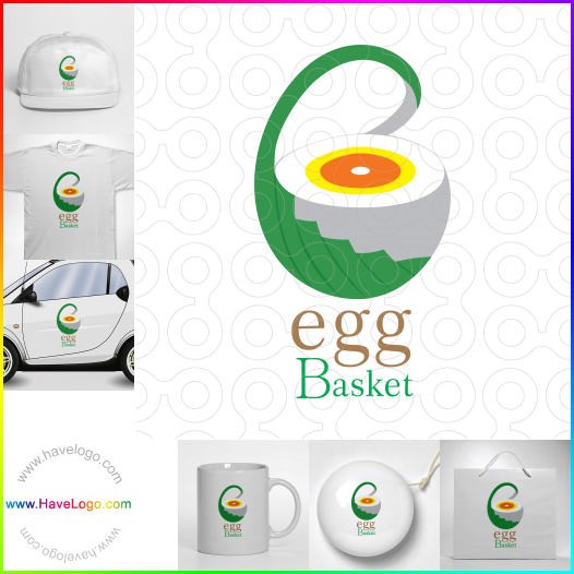 Acquista il logo dello cesto di uova 66482