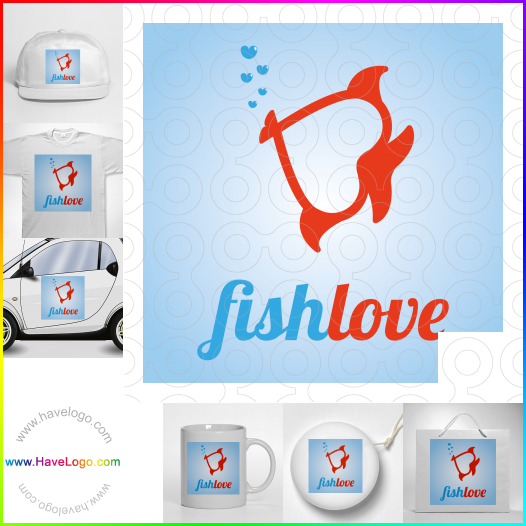 Koop een vis logo - ID:12278
