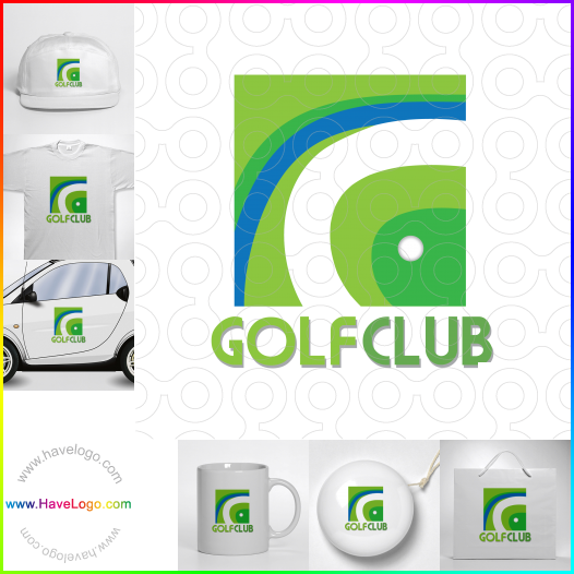 Koop een golfclub logo - ID:21137