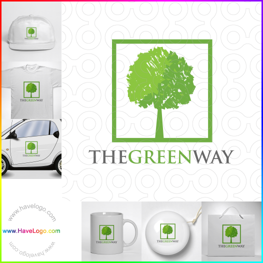 Koop een groene energie logo - ID:38975