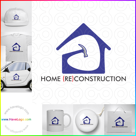 Acquista il logo dello attività di decorazione domestica 53166