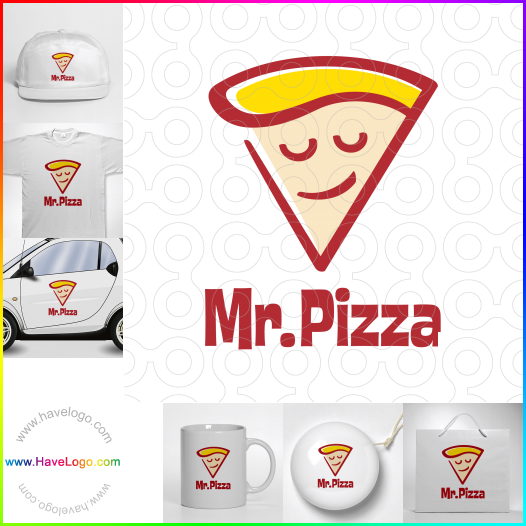 Compra un diseño de logo de pizza italiana 52844