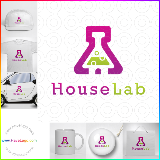 Koop een laboratorium logo - ID:19916