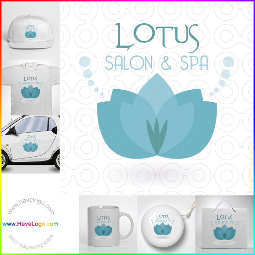 Koop een lotusbloem logo - ID:7622