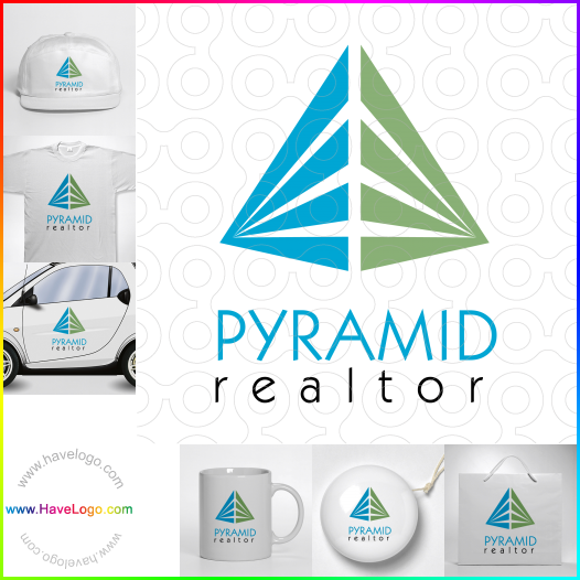 Koop een piramide logo - ID:57515