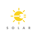 Logo panneau solaire
