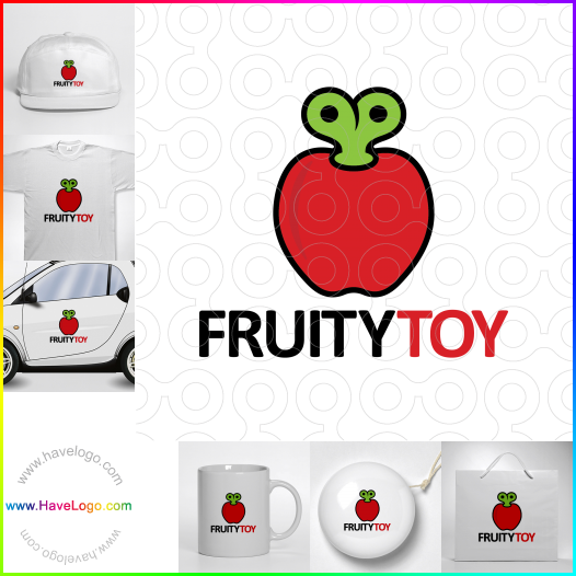 Compra un diseño de logo de Juguete con sabor a fruta 65586