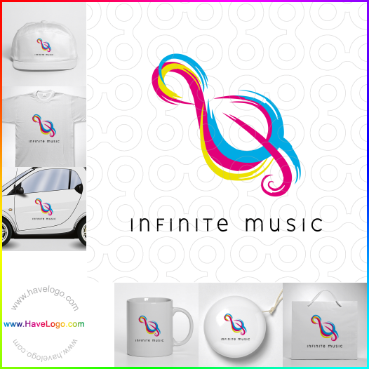 Compra un diseño de logo de Infinite Music 64252