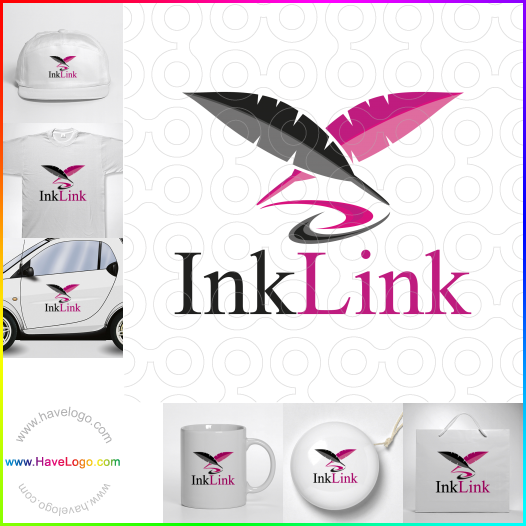 Compra un diseño de logo de Ink Link 62379