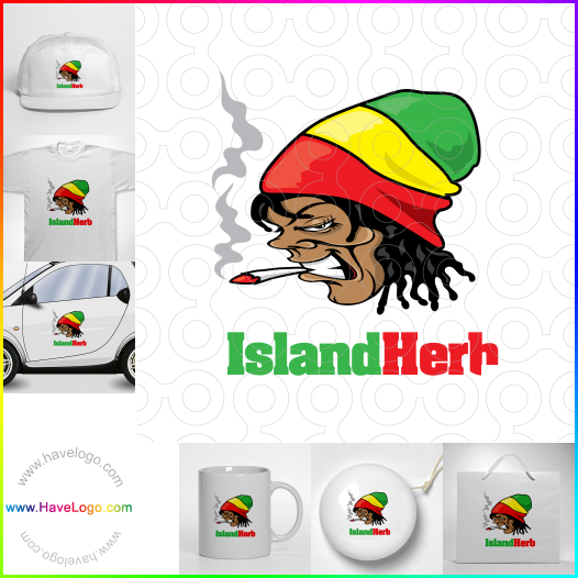 Compra un diseño de logo de Island Herb 65486