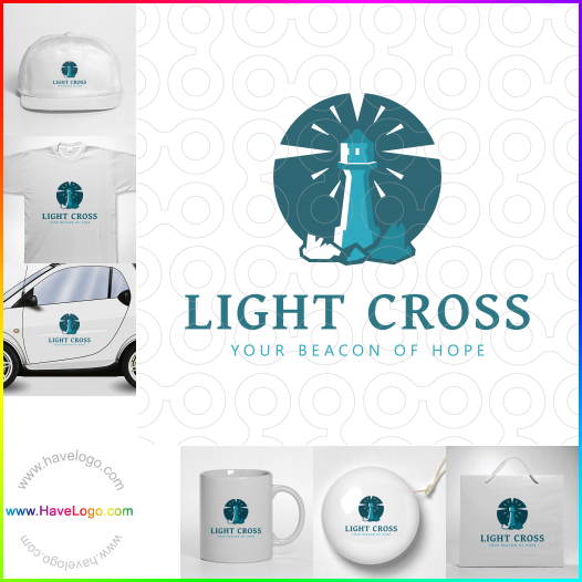 Compra un diseño de logo de Light Cross 61724