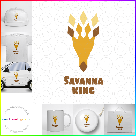 Koop een Savanna king logo - ID:62238