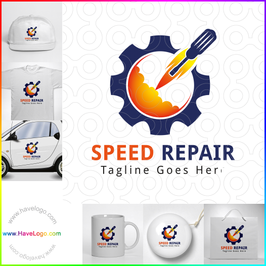 Acheter un logo de Réparation rapide - 62826