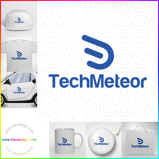 Compra un diseño de logo de Tech Meteor 62398
