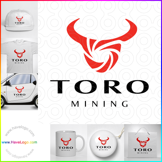 Compra un diseño de logo de Minería Toro 63744