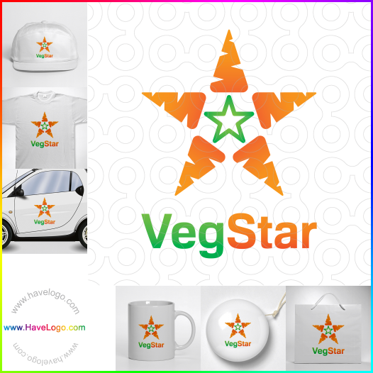Compra un diseño de logo de VegStar 63339