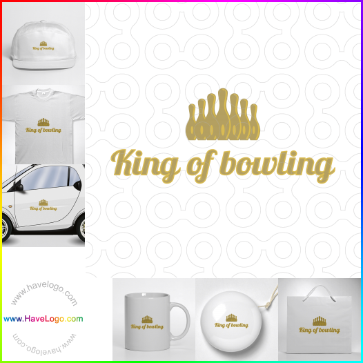 Acquista il logo dello bowling 21397