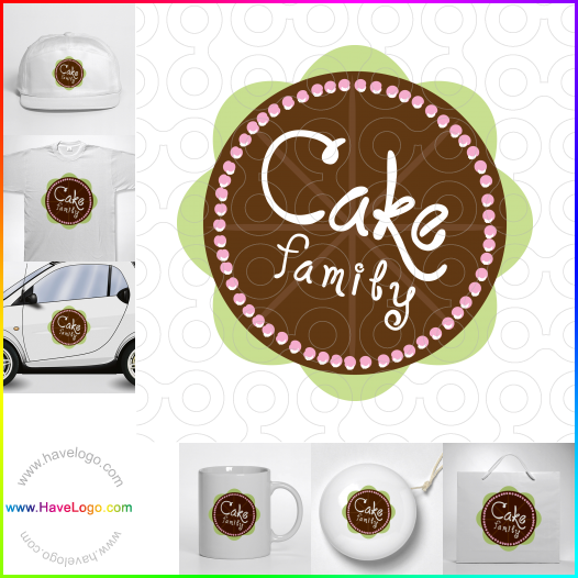Koop een cakewinkel logo - ID:29172