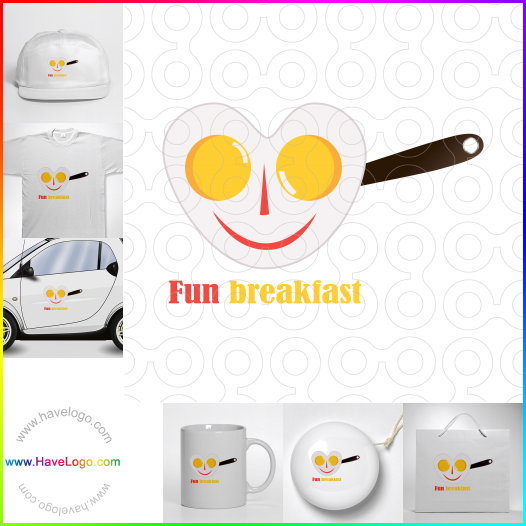 Koop een leuk ontbijt logo - ID:64400