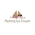 Logo marque de crème glacée