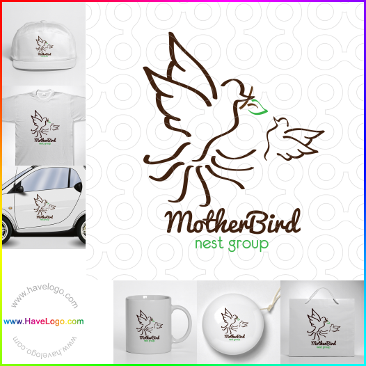 Compra un diseño de logo de atención de salud materna 35370