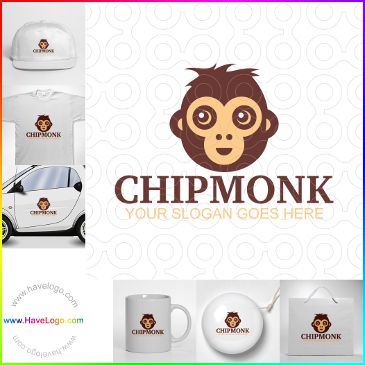Acheter un logo de singe - 46654