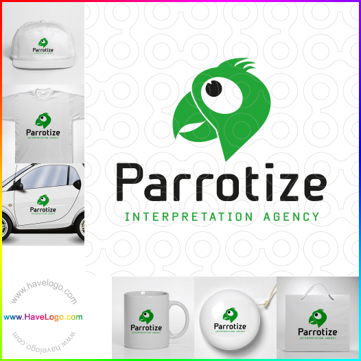 Koop een papegaai logo - ID:26780