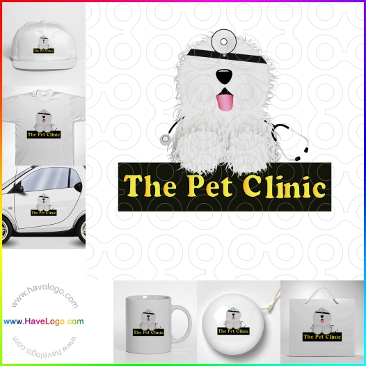 Compra un diseño de logo de médico de mascotas 36932