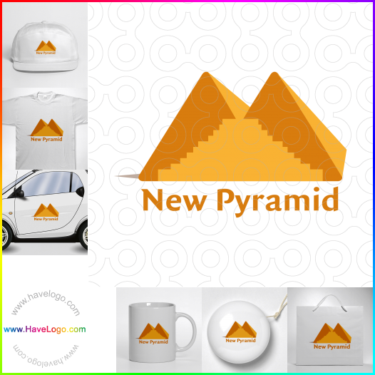 Compra un diseño de logo de pirámide 28943