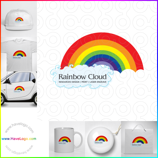 Compra un diseño de logo de Rainbow 17611