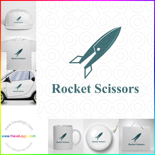 Koop een raketschaar logo - ID:60420