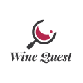 Logo bouteille de vin