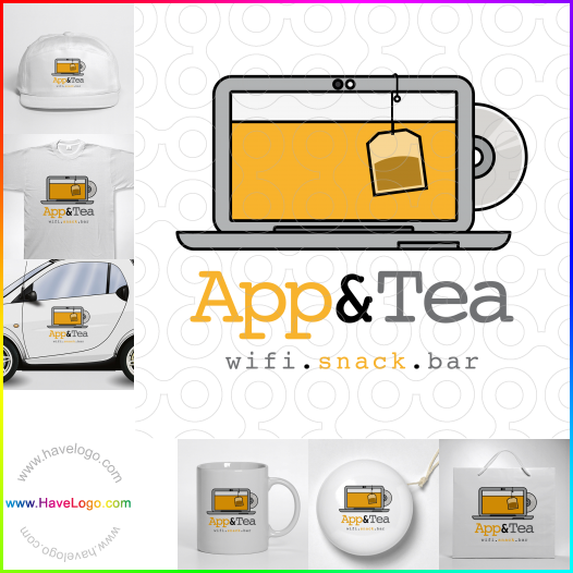 Compra un diseño de logo de App & Tea 64226