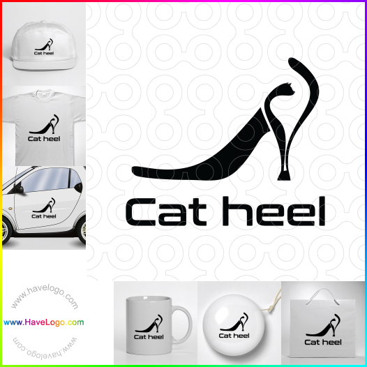 Acheter un logo de Cat Heel - 60070