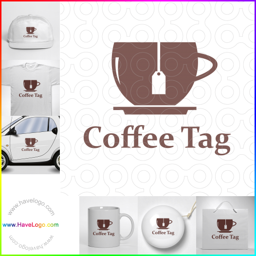 Compra un diseño de logo de Etiqueta de café 64376