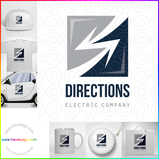 Compra un diseño de logo de Direcciones 64718