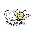 Happy Bee Logo