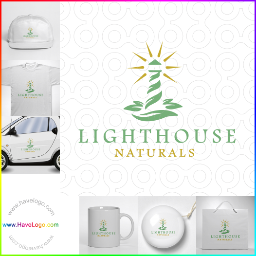 Compra un diseño de logo de Lighthouse Naturals 63883