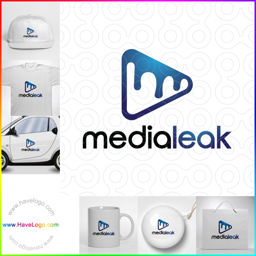 Compra un diseño de logo de MediaLeak 66726