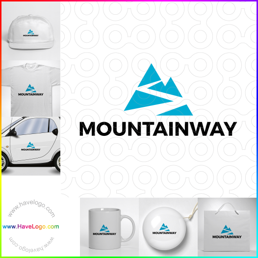 Compra un diseño de logo de Mountain Way 64937