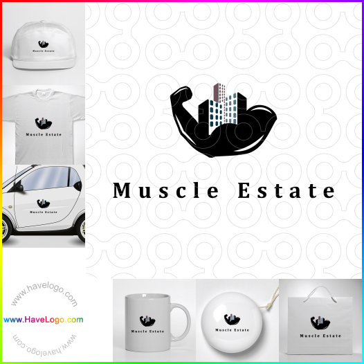 Koop een Muscle Estate logo - ID:65455