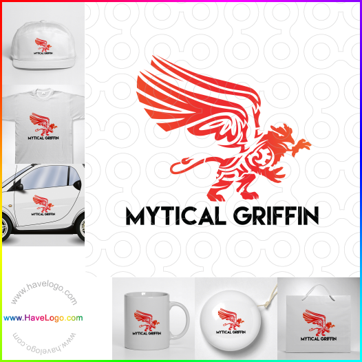Compra un diseño de logo de Mytical Griffin 62241