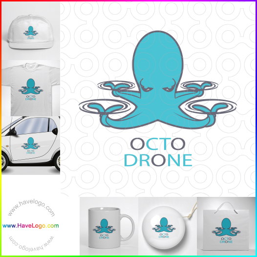 Acquista il logo dello Octo Drone 66233