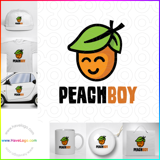 Compra un diseño de logo de Peach Boy 60636