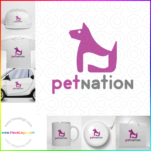 Compra un diseño de logo de Pet Nation 66580