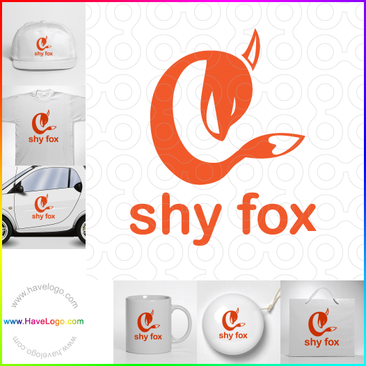 Compra un diseño de logo de Shy Fox 60315