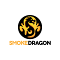 logo de Dragón de humo