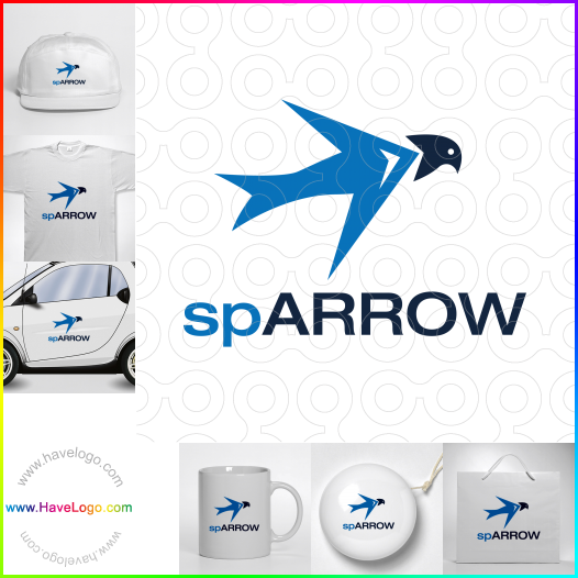 Compra un diseño de logo de SpArrow 65413